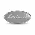 Load image into Gallery viewer, Lorinser emblem oval 45x14 mm
