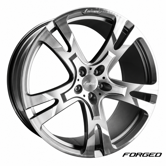Lorinser rim RS10 in grey – 21'' &amp; 23'' – timeless 5 spoke design