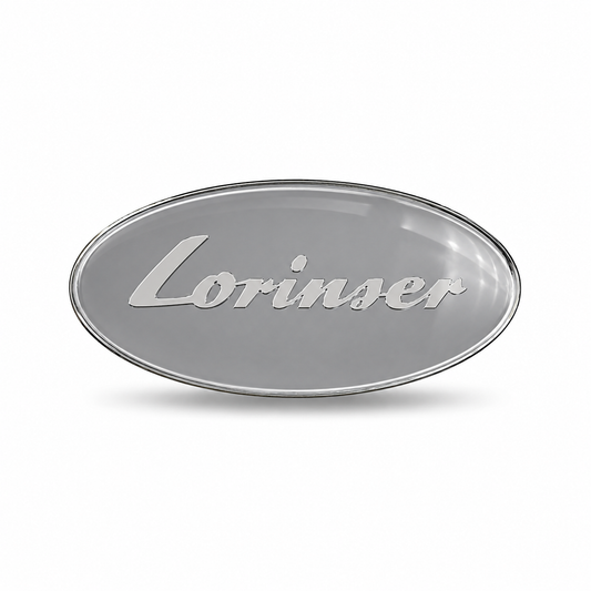 Lorinser oval emblem 58×19 mm