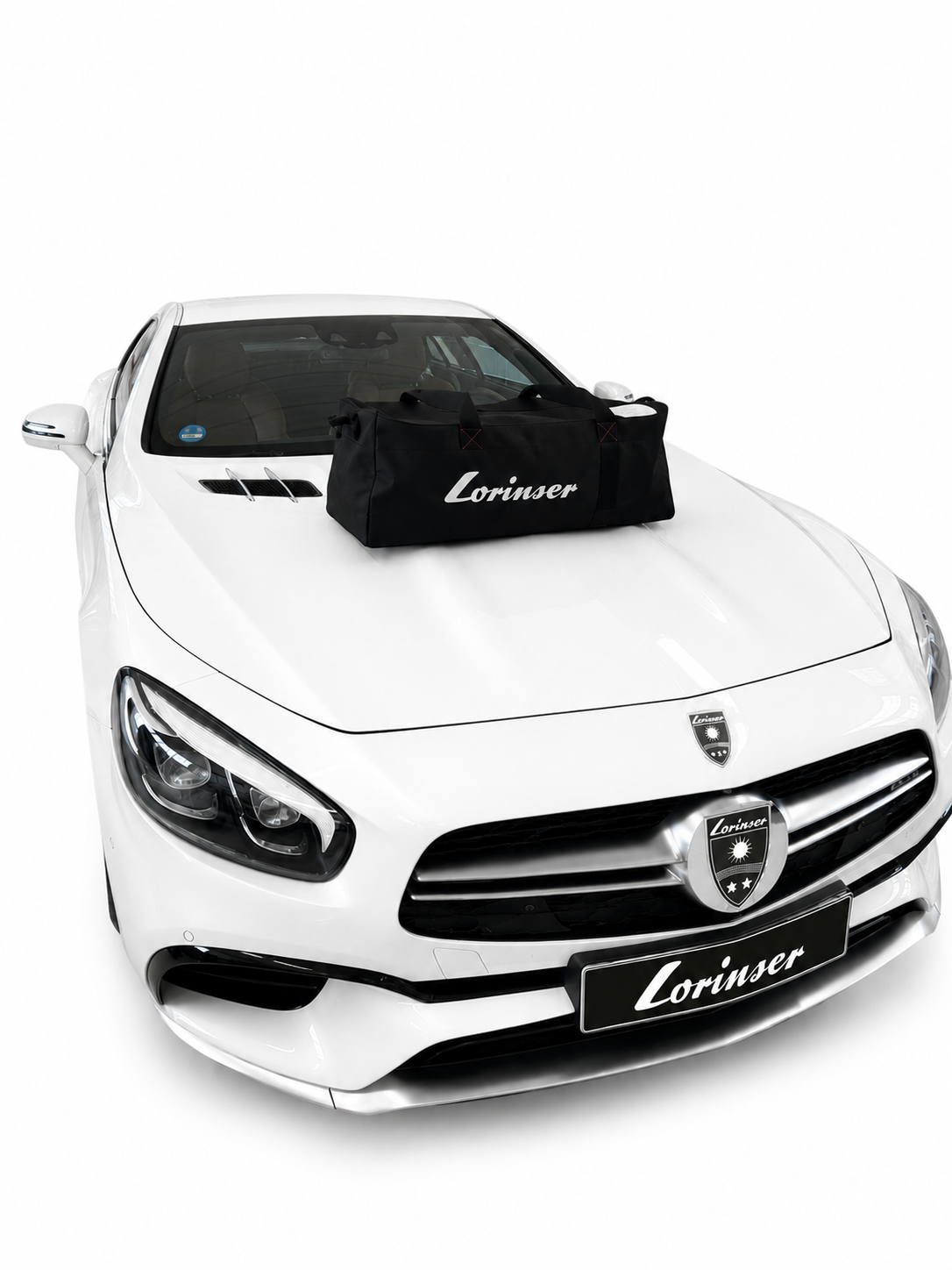 Lorinser Carcover mit Lorinser Logo
