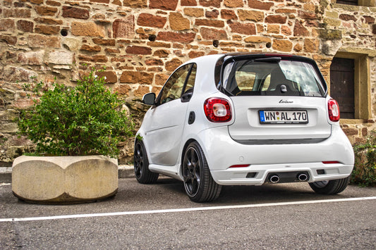 Heckschürzen-Anbauteil für Smart ForTwo & Cabrio mit Parktronic (Modell 453)