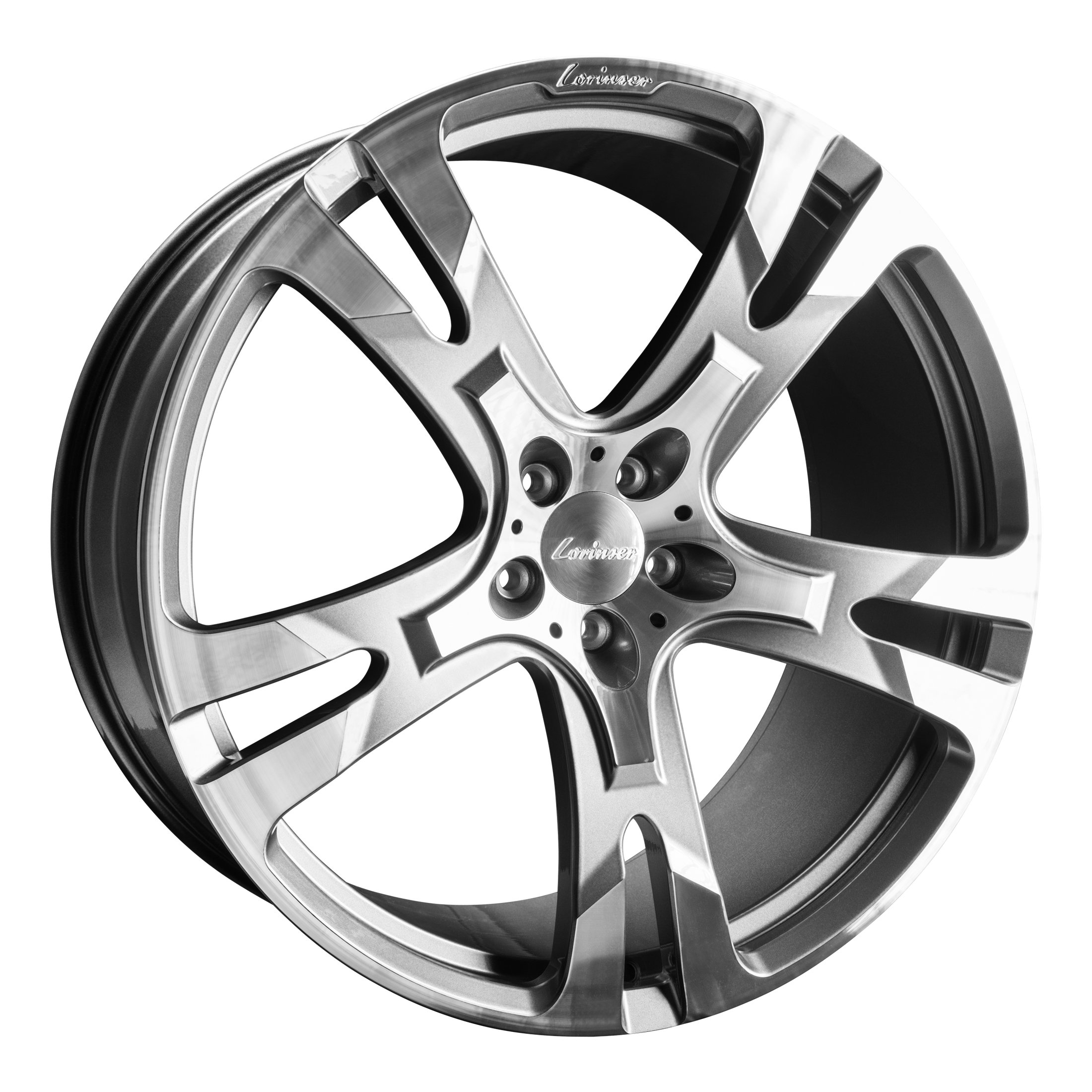 Lorinser rim RS10 in grey – 21'' &amp; 23'' – timeless 5 spoke design